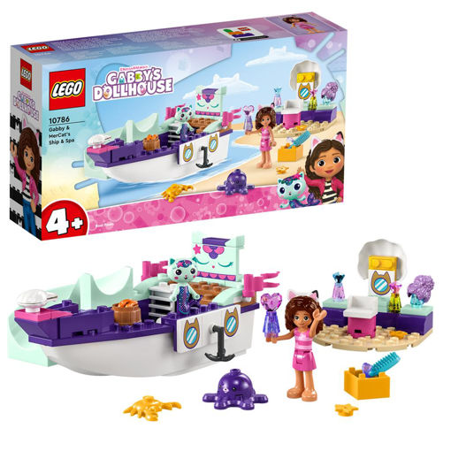 Picture of Lego Gabbys Dollhouse 4+ Mermaid Ship Spa